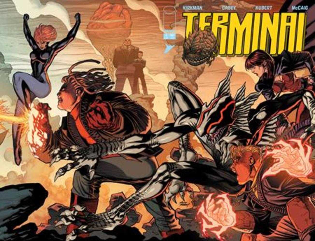 Terminal #1 Cover B Andy Kubert & Dave Mccaig Connecting Wraparound Variant (Mature) | L.A. Mood Comics and Games