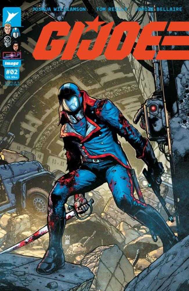 G.I. Joe #2 3rd Printing Cover B Doug Mahnke & David Baron Variant | L.A. Mood Comics and Games