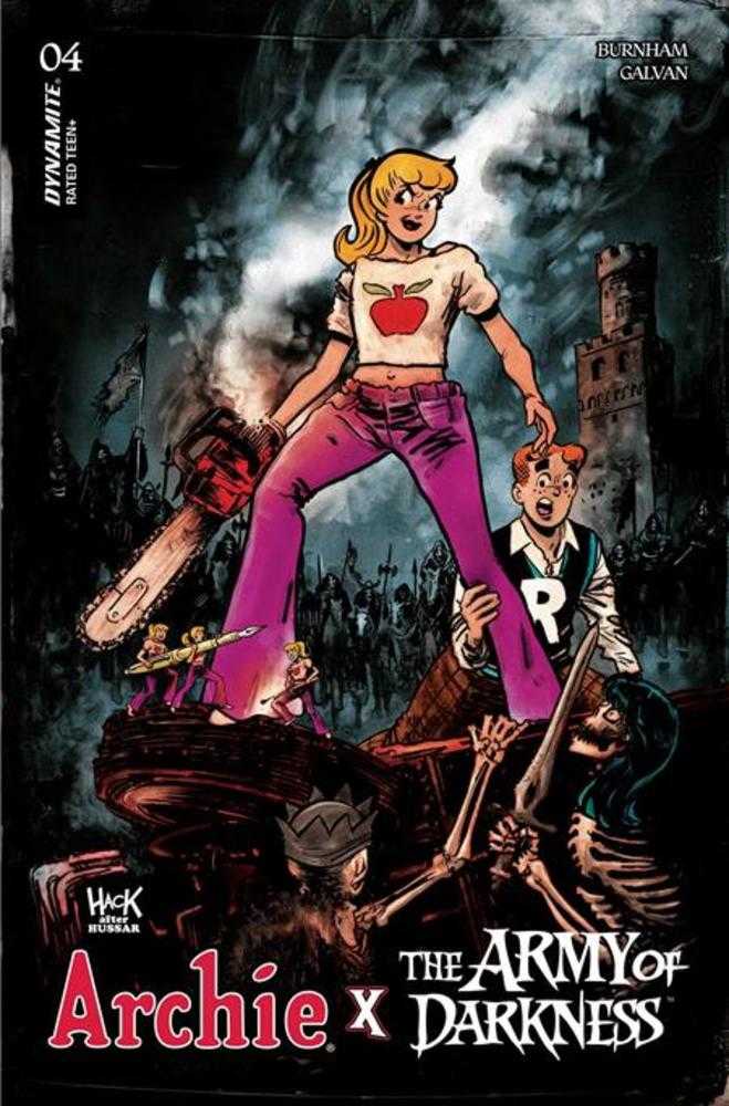 Archie X Army Of Darkness #4 Cover L Robert Hack Betty Variant | L.A. Mood Comics and Games
