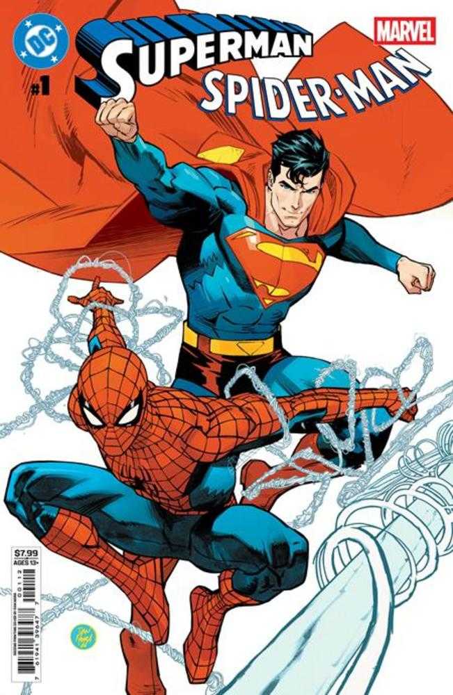 DC Marvel Superman Spider-Man #1 (One Shot) 2nd Print Cover A Dan Mora | L.A. Mood Comics and Games