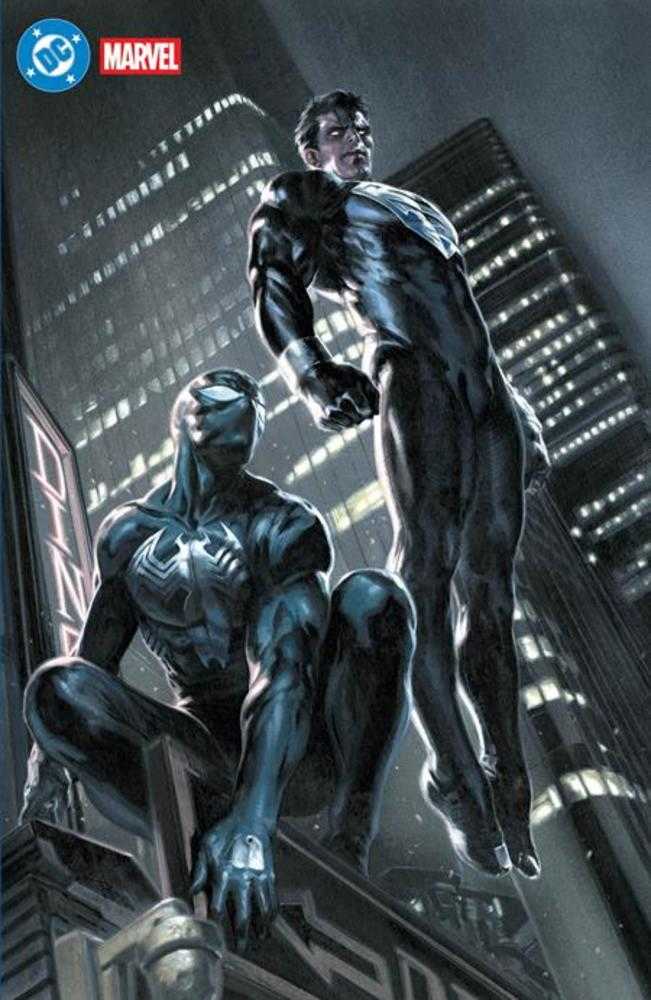 DC Marvel Superman Spider-Man #1 (One Shot) 2nd Print Cover D Gabriele Dell Otto Foil Card Stock Variant | L.A. Mood Comics and Games