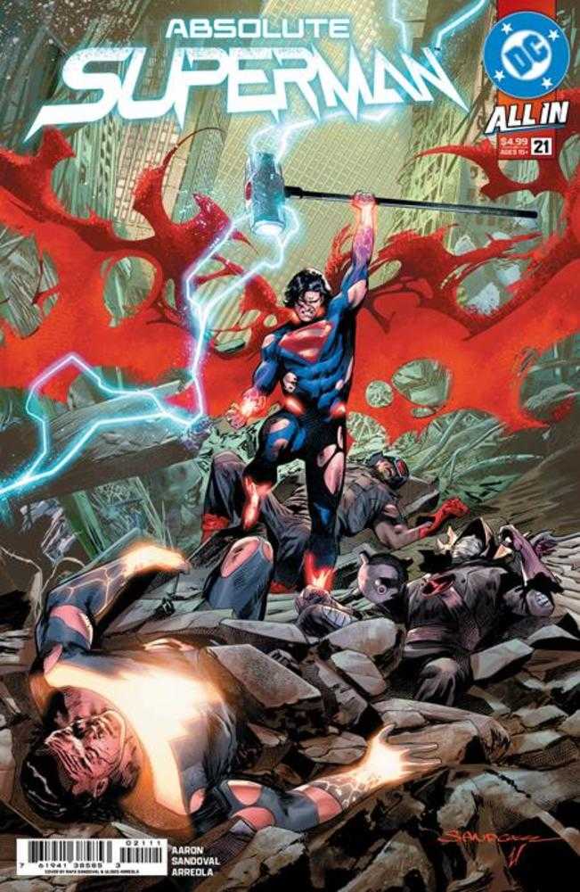Absolute Superman #21 Cover A Rafa Sandoval | L.A. Mood Comics and Games