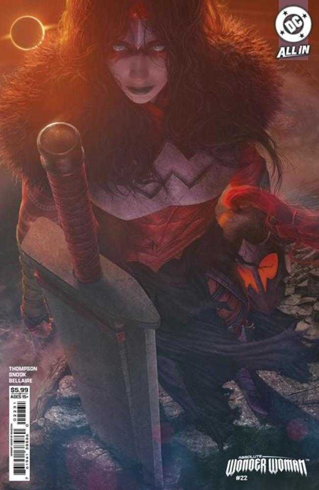 Absolute Wonder Woman #22 Cover C Rahzzah Card Stock Variant | L.A. Mood Comics and Games