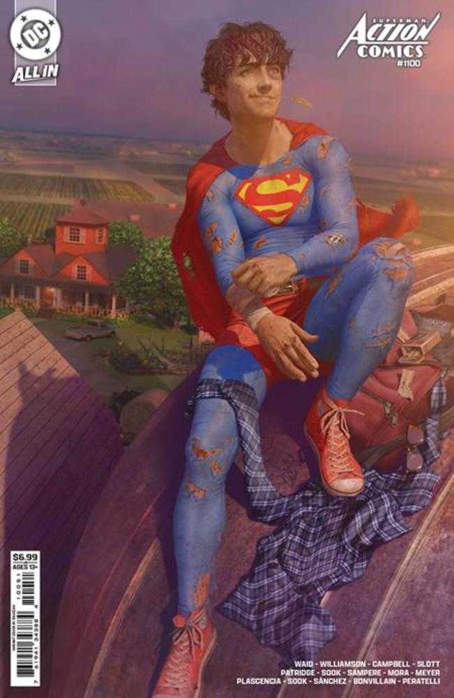 Action Comics #1100 Cover E Rahzzah Card Stock Variant (DC K.O.) | L.A. Mood Comics and Games