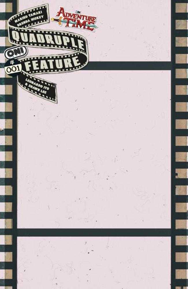 Adventure Time Quadruple Feature #1 (Of 4) Cover C Celluloid Blank Sketch Variant | L.A. Mood Comics and Games