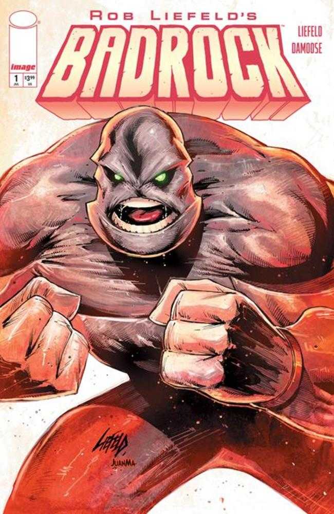 Badrock #1 Cover B Rob Liefeld Variant | L.A. Mood Comics and Games