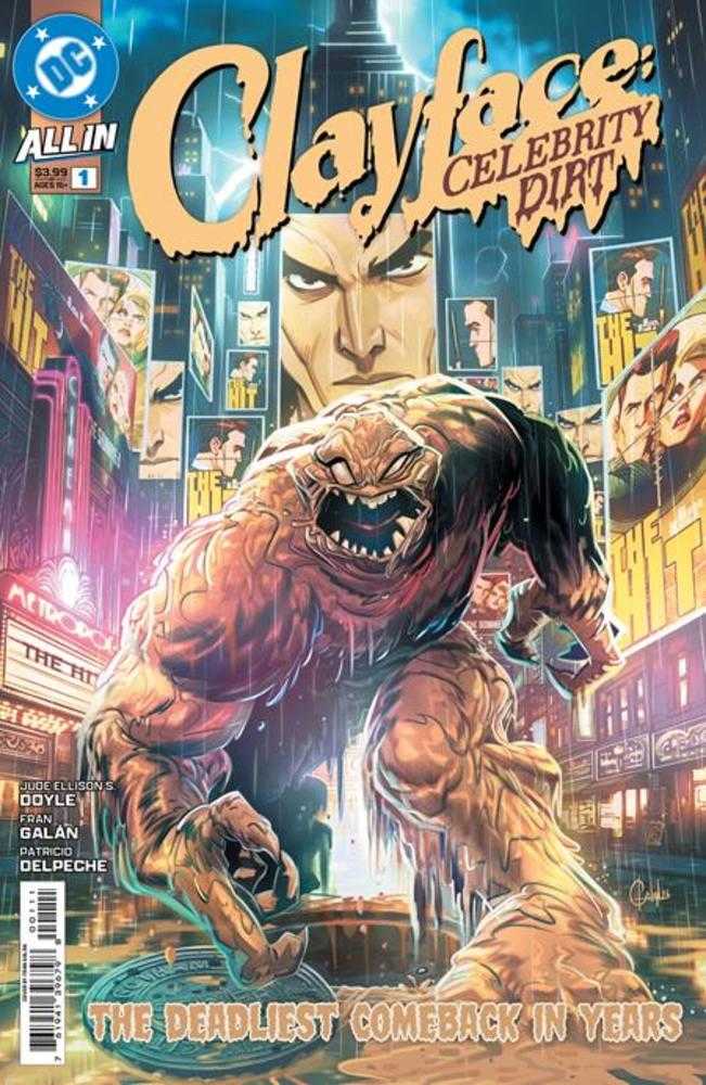 Clayface Celebrity Dirt #1 (Of 6) Cover A Fran Galan | L.A. Mood Comics and Games