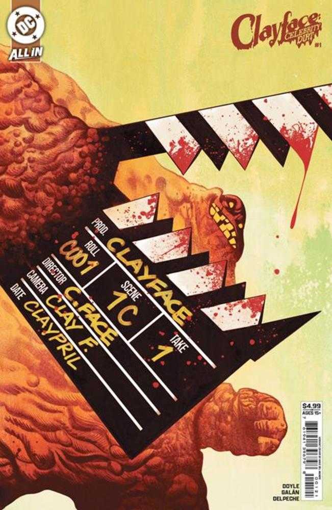 Clayface Celebrity Dirt #1 (Of 6) Cover B Mike Del Mundo Card Stock Variant | L.A. Mood Comics and Games