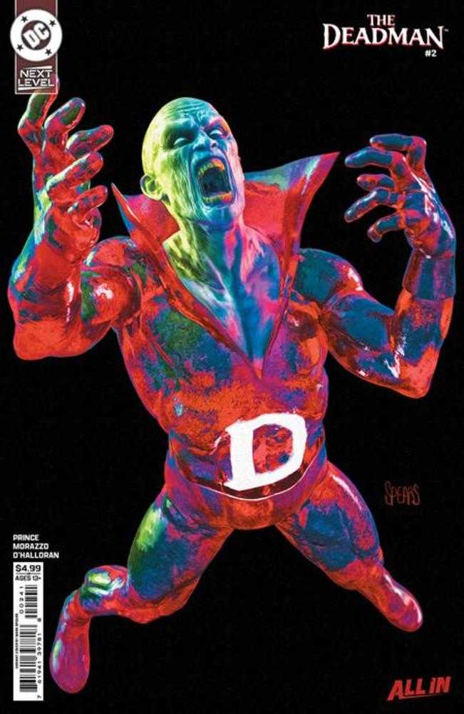 Deadman #2 (Of 6) Cover D Mark Spears Card Stock Variant | L.A. Mood Comics and Games