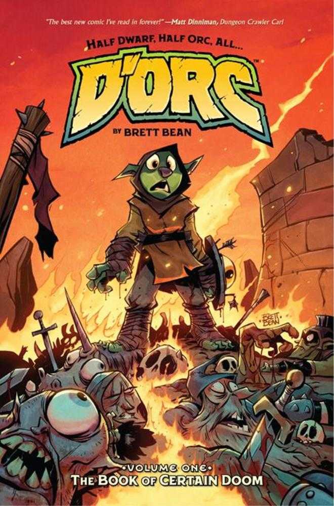 Dorc TPB Volume 01 Brett Bean Cover | L.A. Mood Comics and Games