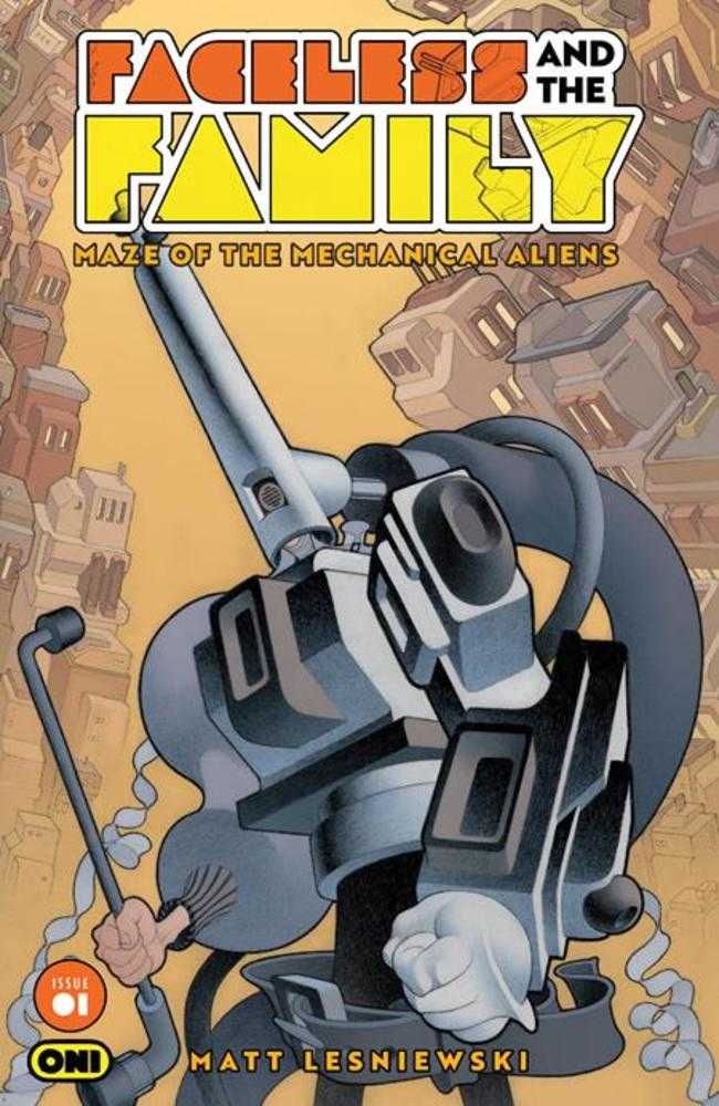 Faceless And The Family Maze Of The Mechanical Aliens #1 (Of 4) Cover A Matt Lesniewski | L.A. Mood Comics and Games