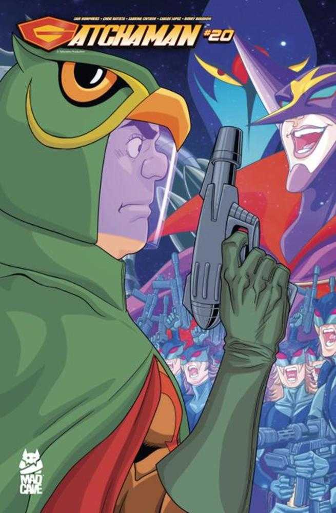 Gatchaman #20 Cover B Chris Batista Sabrina Cintron Connecting Variant | L.A. Mood Comics and Games