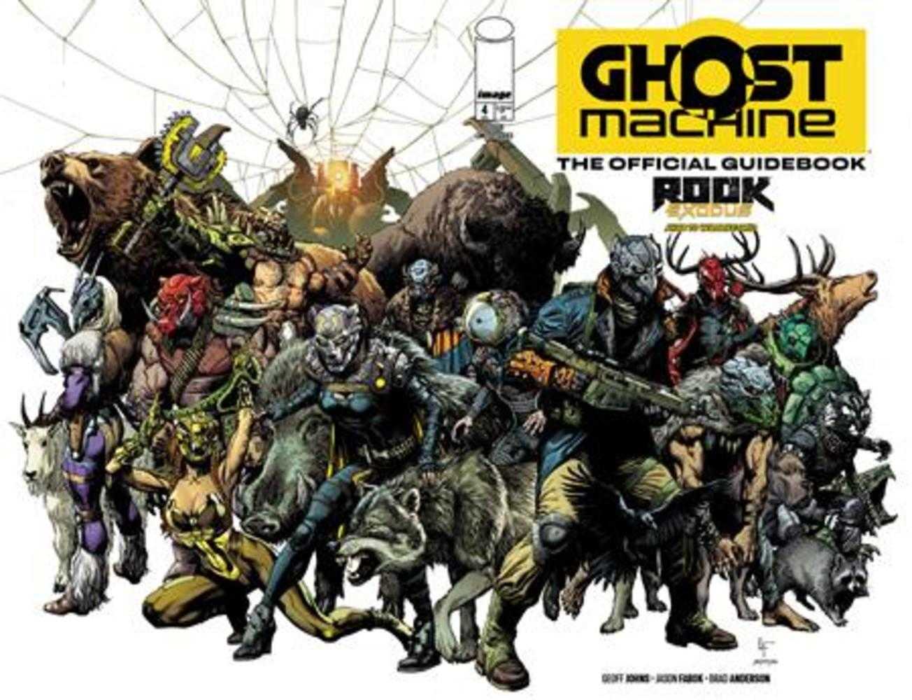 Ghost Machine The Official Guidebook #4 (Of 5) Cover A Gary Frank & Brad Anderson Wraparound | L.A. Mood Comics and Games