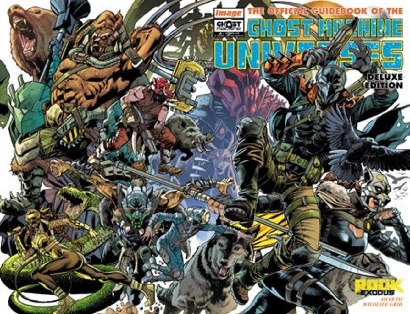Ghost Machine The Official Guidebook #4 (Of 5) Cover B Bryan Hitch & Brad Anderson Wraparound Variant | L.A. Mood Comics and Games