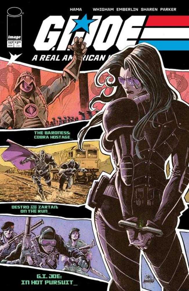 G.I. Joe A Real American Hero #117 Hama Files Edition Cover B Chris Mooneyham Variant | L.A. Mood Comics and Games