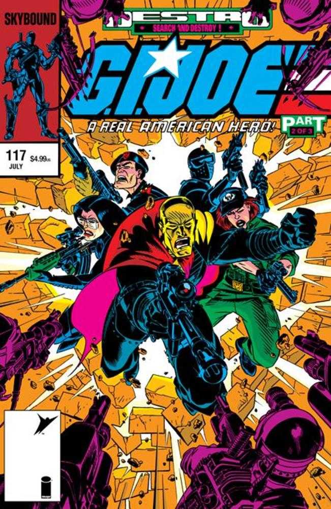 G.I. Joe A Real American Hero #117 Hama Files Edition Cover C Michael Golden Foil Variant | L.A. Mood Comics and Games
