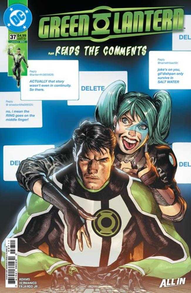 Green Lantern #37 Cover A Eddy Barrows | L.A. Mood Comics and Games