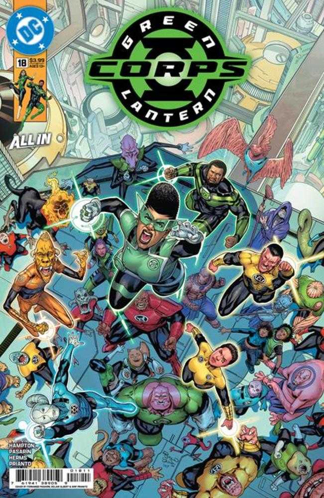 Green Lantern Corps #18 Cover A Fernando Pasarin | L.A. Mood Comics and Games