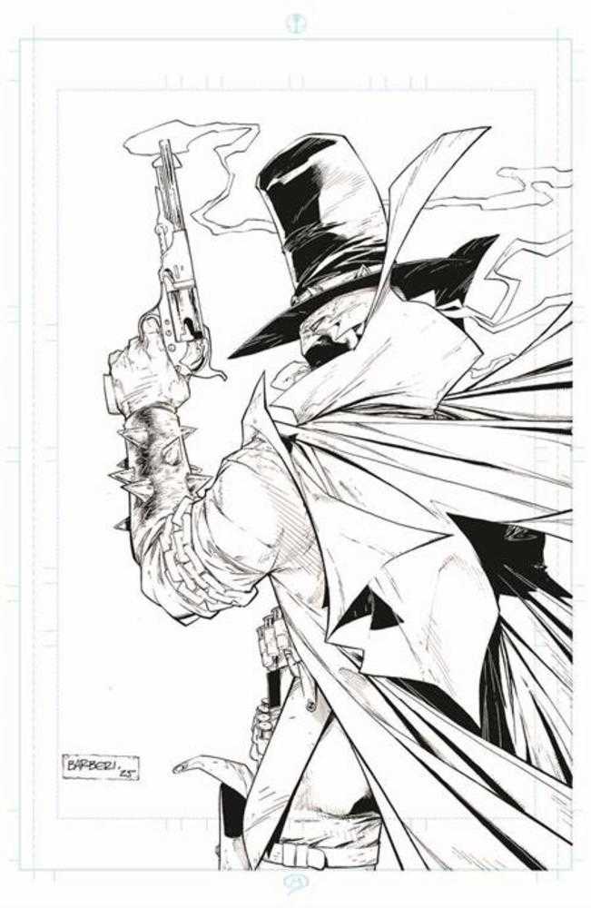 Gunslinger Spawn #56 Cover B Carlo Barberi Raw Art Variant | L.A. Mood Comics and Games