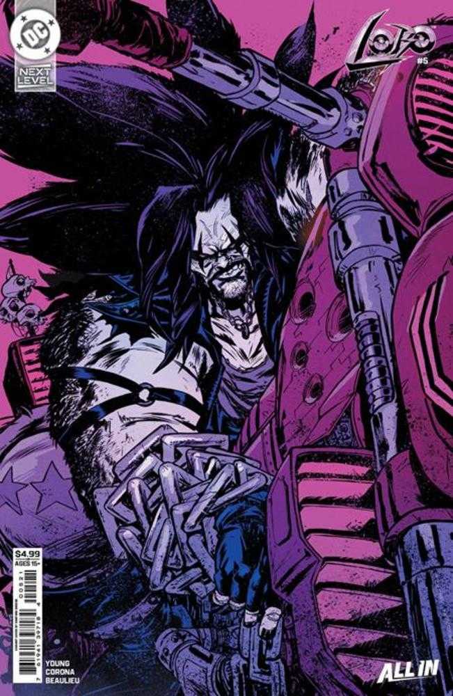 Lobo #5 Cover B Sanford Greene Card Stock Variant | L.A. Mood Comics and Games