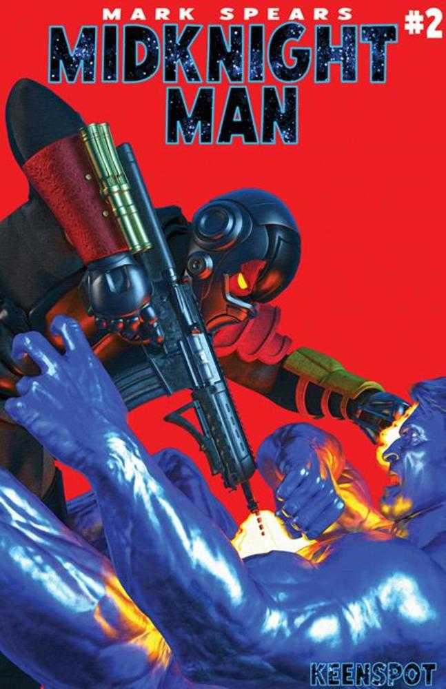Mark Spears Midknight Man #2 Cover B Mark Spears Stay Down Variant | L.A. Mood Comics and Games