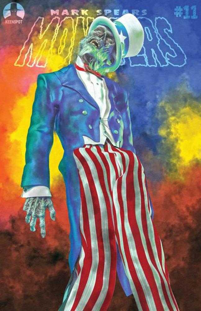 Mark Spears Monsters #11 Cover D Mark Spears Red White & Dead Variant | L.A. Mood Comics and Games