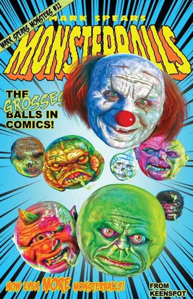 Mark Spears Monsters #11 Cover E Mark Spears Monsterballs Variant | L.A. Mood Comics and Games