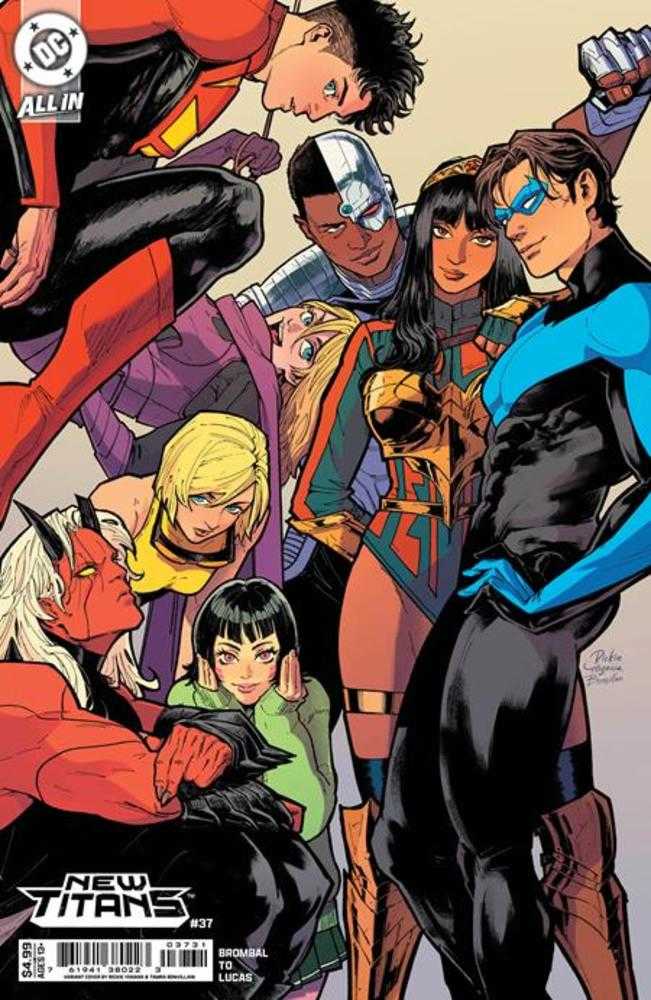 New Titans #37 Cover C Rickie Yagawa Card Stock Variant | L.A. Mood Comics and Games