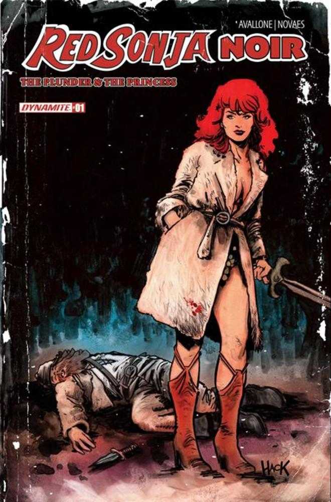 Red Sonja Noir The Plunder And The Princess #1 (One Shot) Cover B Robert Hack Variant | L.A. Mood Comics and Games