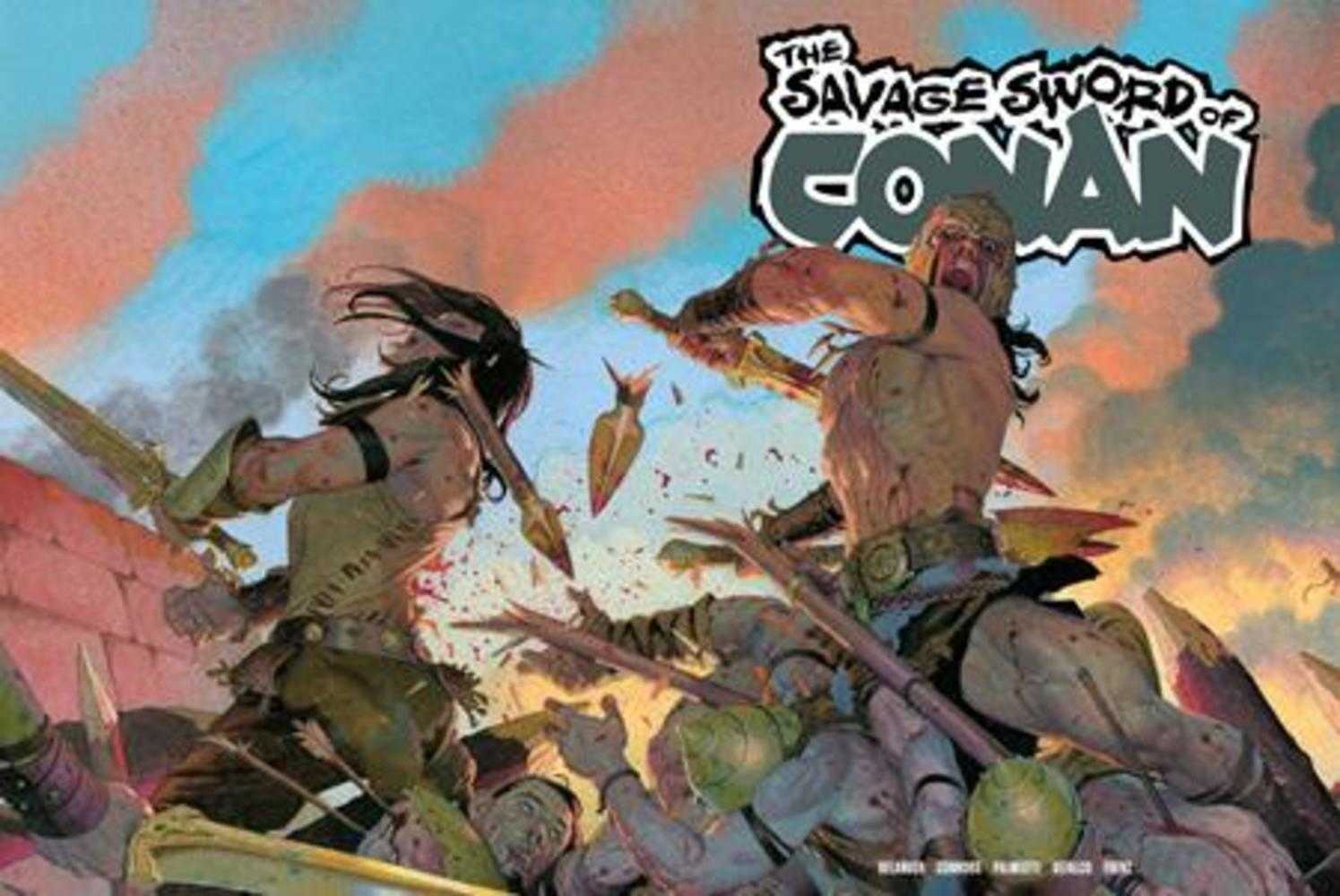 Savage Sword Of Conan #15 Cover D Esad Ribic Wraparound Cardstock Variant (Mature) | L.A. Mood Comics and Games