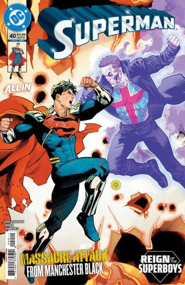 Superman #40 Cover A Dan Mora | L.A. Mood Comics and Games