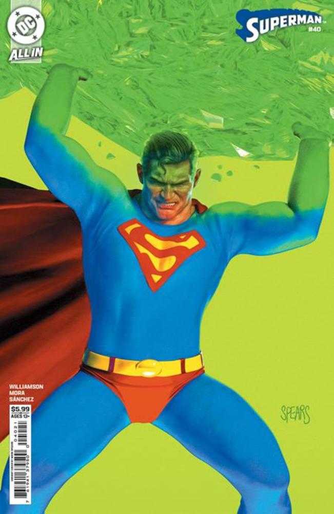 Superman #40 Cover B Mark Spears Card Stock Variant | L.A. Mood Comics and Games