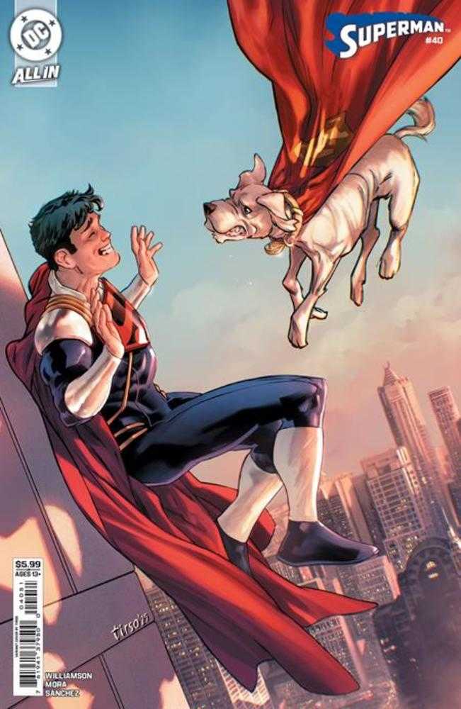 Superman #40 Cover E Tirso Cons Card Stock Variant | L.A. Mood Comics and Games