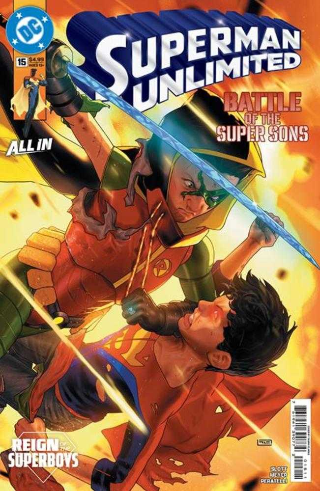 Superman Unlimited #15 Cover A Taurin Clarke (The Reign Of The Superboys) | L.A. Mood Comics and Games