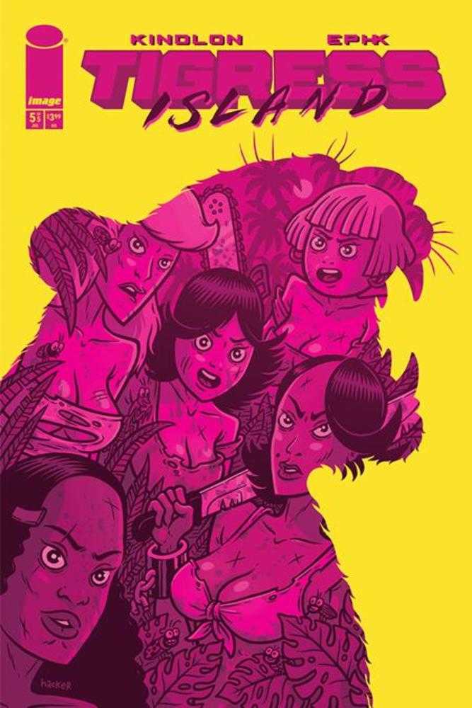 Tigress Island #5 (Of 5) Cover C Michael Hacker Variant (Mature) | L.A. Mood Comics and Games