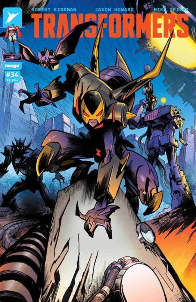 Transformers #34 Cover C Jason Howard & Annalisa Leoni Connecting Variant | L.A. Mood Comics and Games