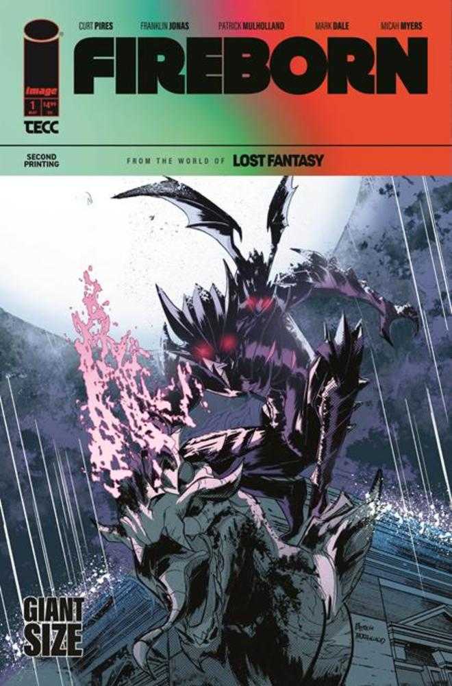 Fireborn #1 2nd Printing Cover A Patrick Mullholand | L.A. Mood Comics and Games