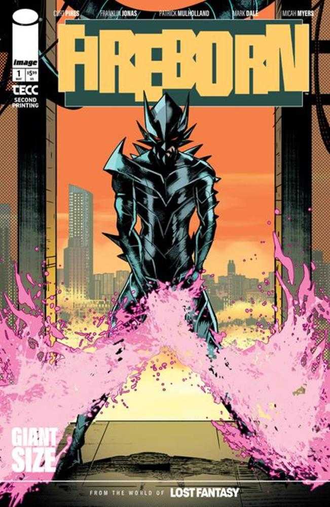 Fireborn #1 2nd Printing Cover B Patrick Mullholand Foil Absolute Batman Homage Variant | L.A. Mood Comics and Games