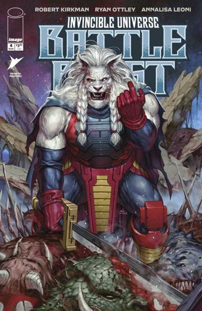 Invincible Universe Battle Beast #4 4th Printing | L.A. Mood Comics and Games