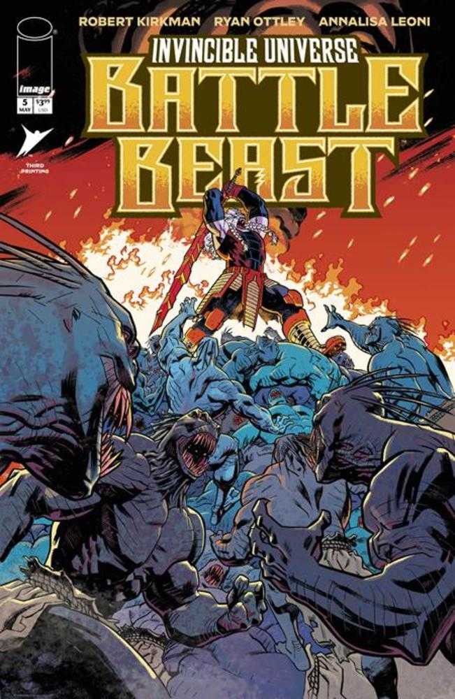 Invincible Universe Battle Beast #5 3rd Printing | L.A. Mood Comics and Games