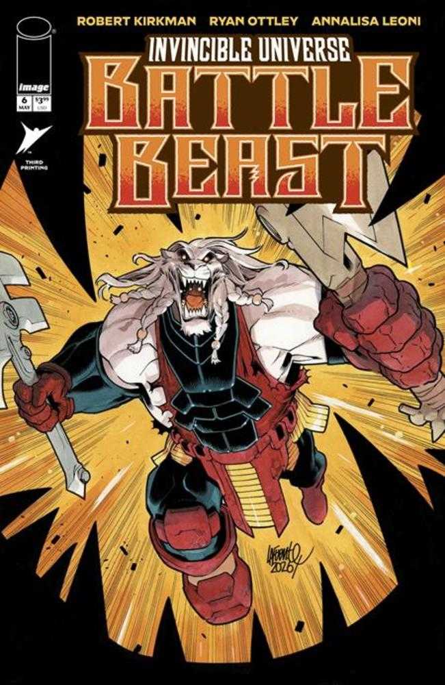 Invincible Universe Battle Beast #6 3rd Printing | L.A. Mood Comics and Games