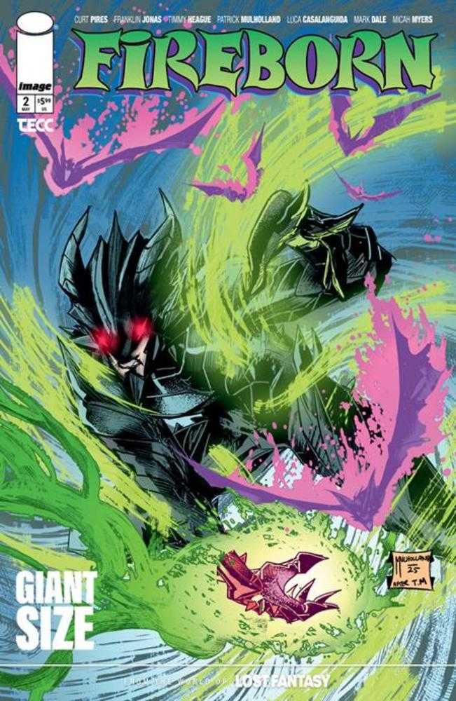 Fireborn #2 Cover G Patrick Mulholland Foil Variant | L.A. Mood Comics and Games