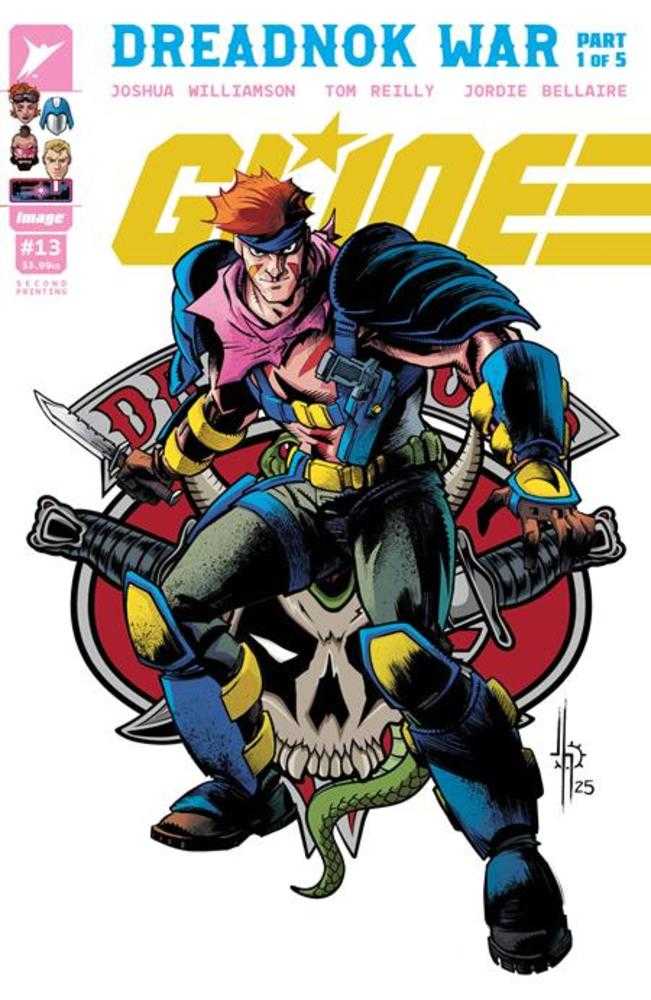 G.I. Joe #13 2nd Printing Cover B Jason Howard Variant | L.A. Mood Comics and Games