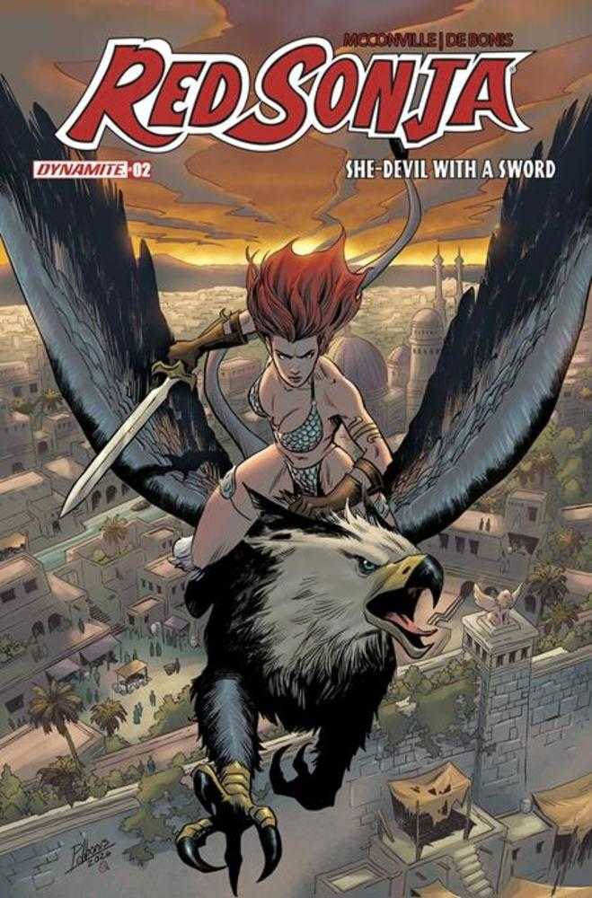 Red Sonja She Devil With A Sword #2 Cover P Pablo De Bonis Absolute Homage Variant | L.A. Mood Comics and Games
