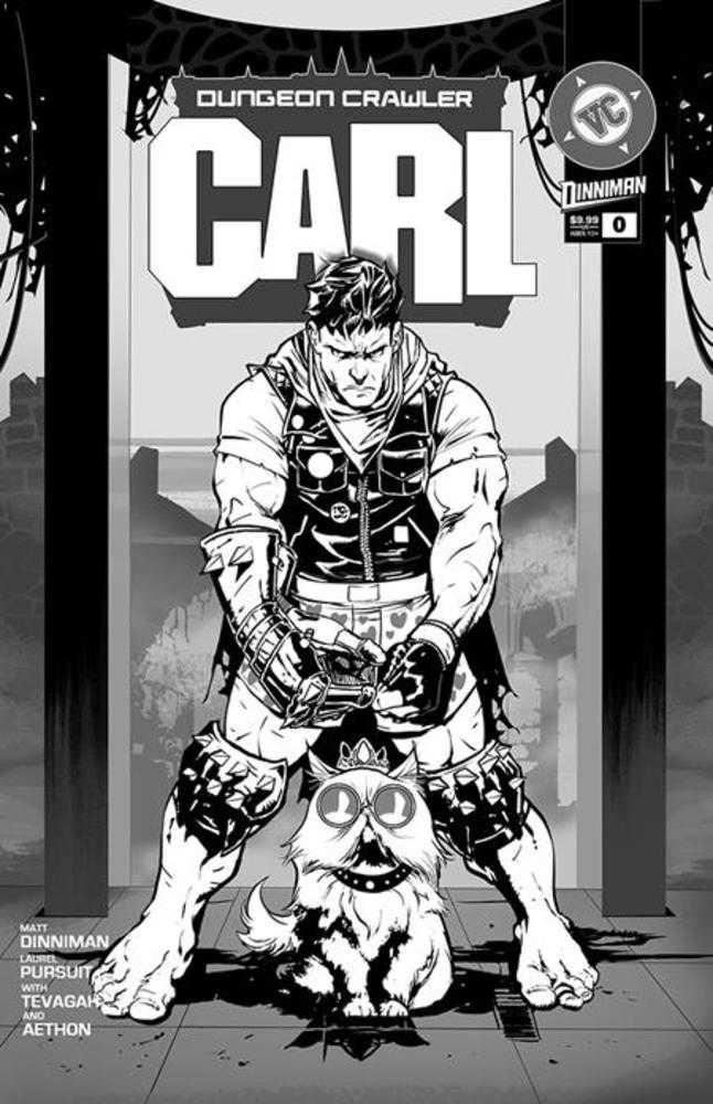 Dungeon Crawler Carl Special Edition #0 Cover B Nathan Gooden Absolute Batman Homage Black & White Variant | L.A. Mood Comics and Games