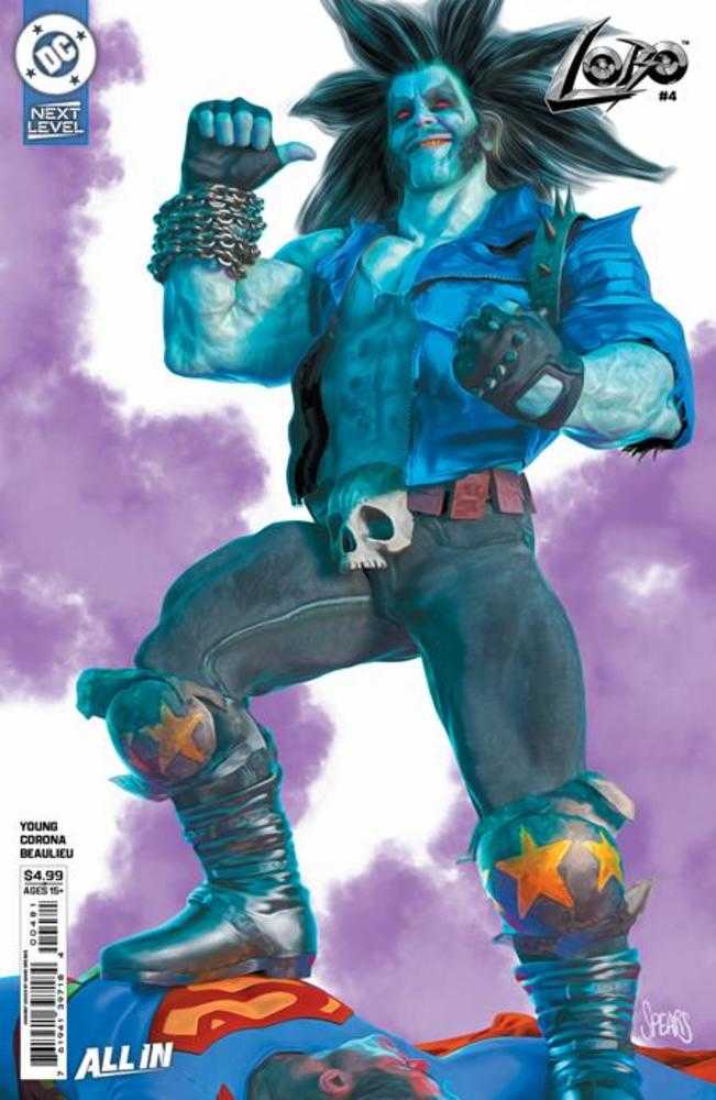 Lobo #4 Cover G Mark Spears Card Stock Variant | L.A. Mood Comics and Games