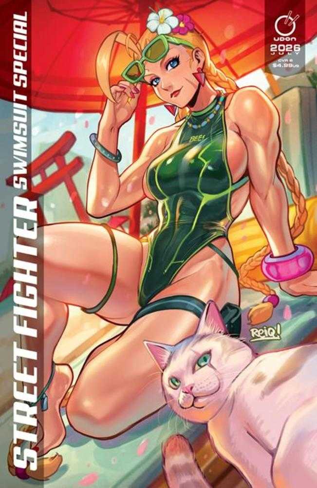 2026 Street Fighter Swimsuit Special #1 (One Shot) Cover B Reiq Cat Variant | L.A. Mood Comics and Games