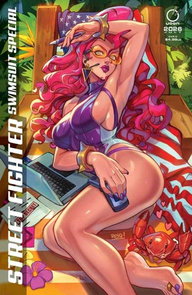 2026 Street Fighter Swimsuit Special #1 (One Shot) Cover C Reiq Crab Variant | L.A. Mood Comics and Games