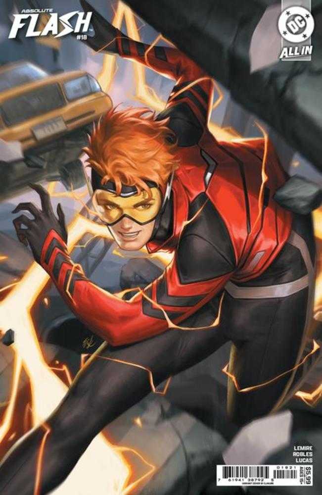 Absolute Flash #18 Cover B Ejikure Card Stock Variant | L.A. Mood Comics and Games