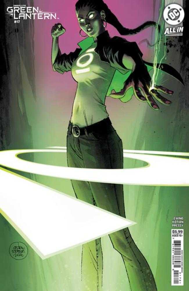 Absolute Green Lantern #17 Cover B Andrew Robinson Card Stock Variant | L.A. Mood Comics and Games